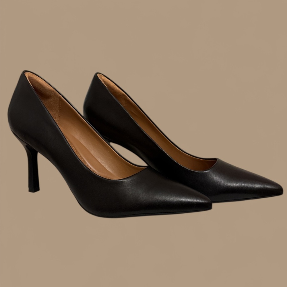 Sophisticated Black Stiletto Heels